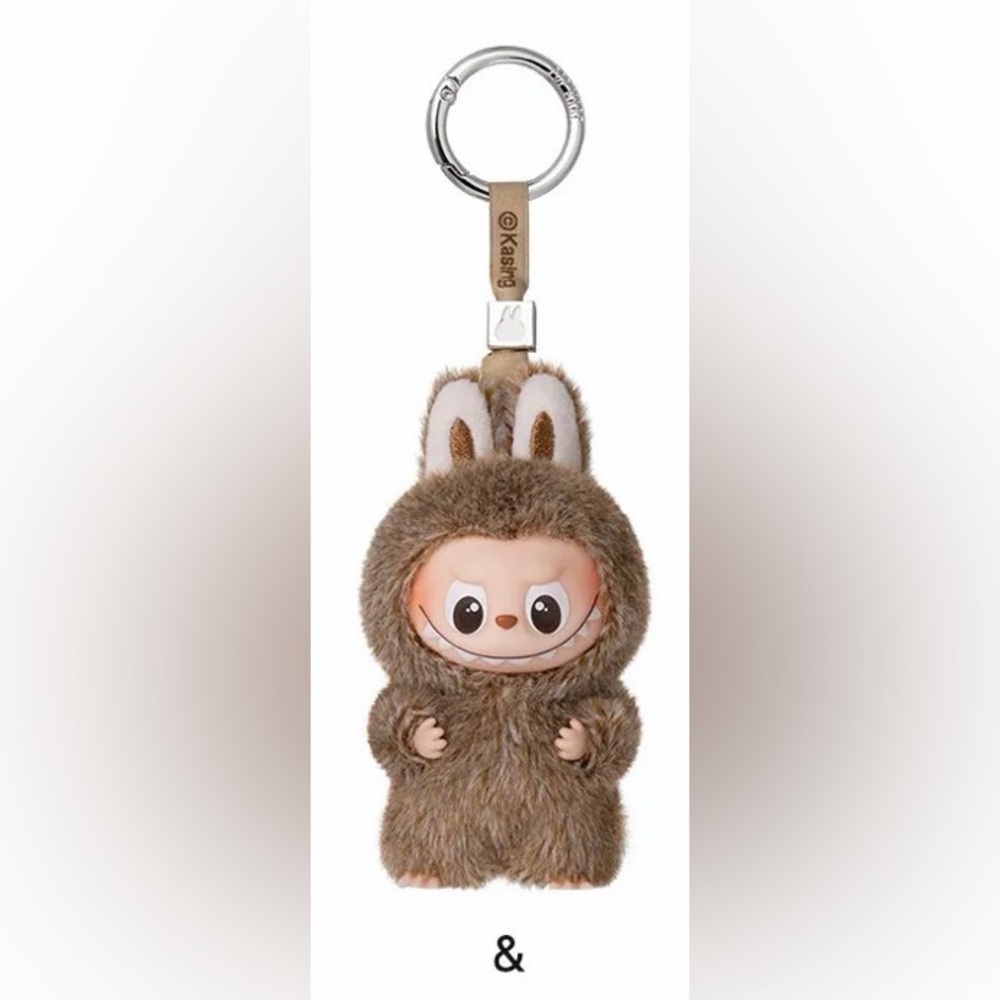 Pin for Love Series - Vinyl Plush Pendant Blind Box - & Brown Labubu